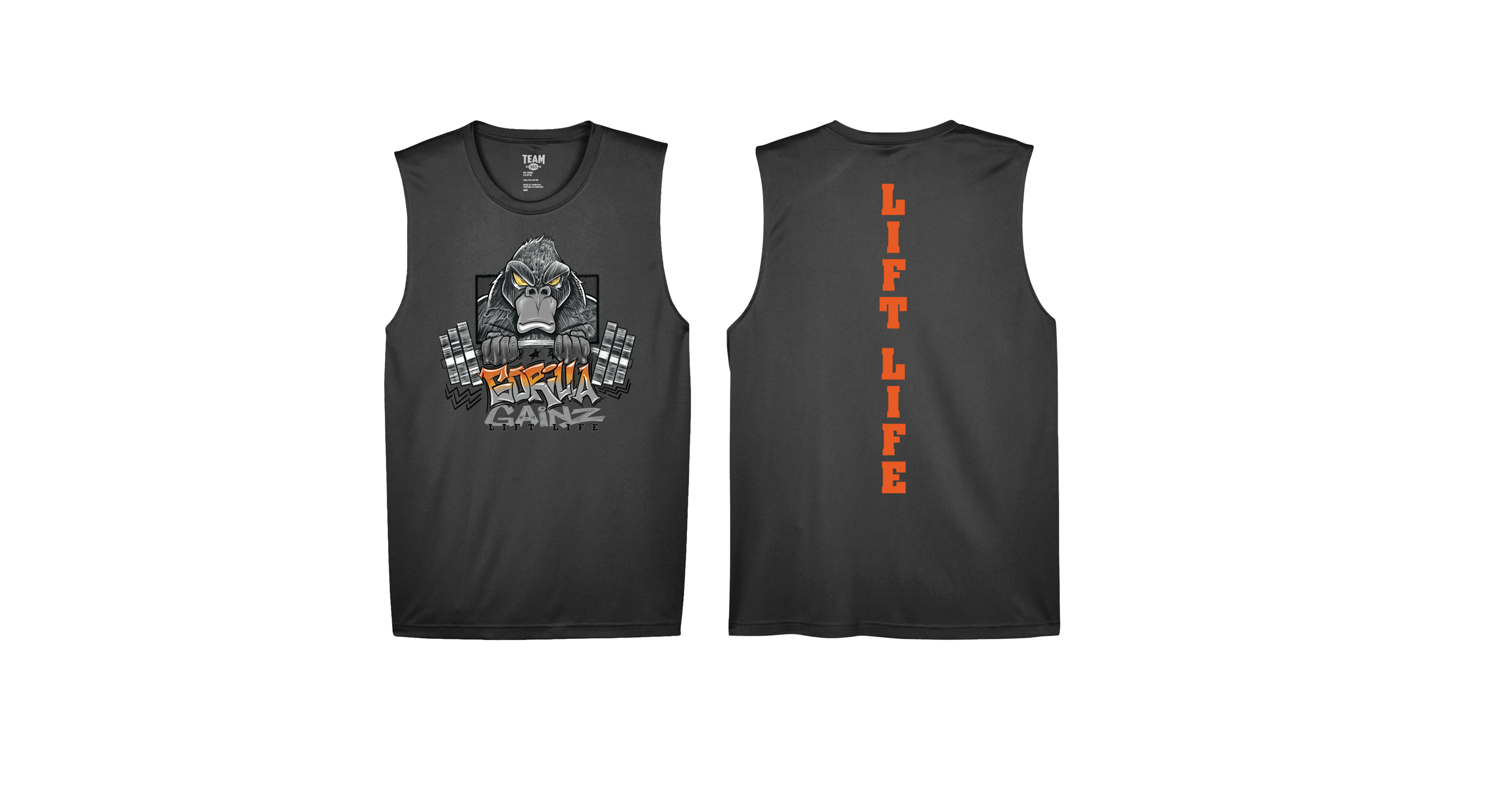 Gym Workout Apparel & Fitness Clothing | Custom Athletic Wear Gorilla Gainz Tank Top