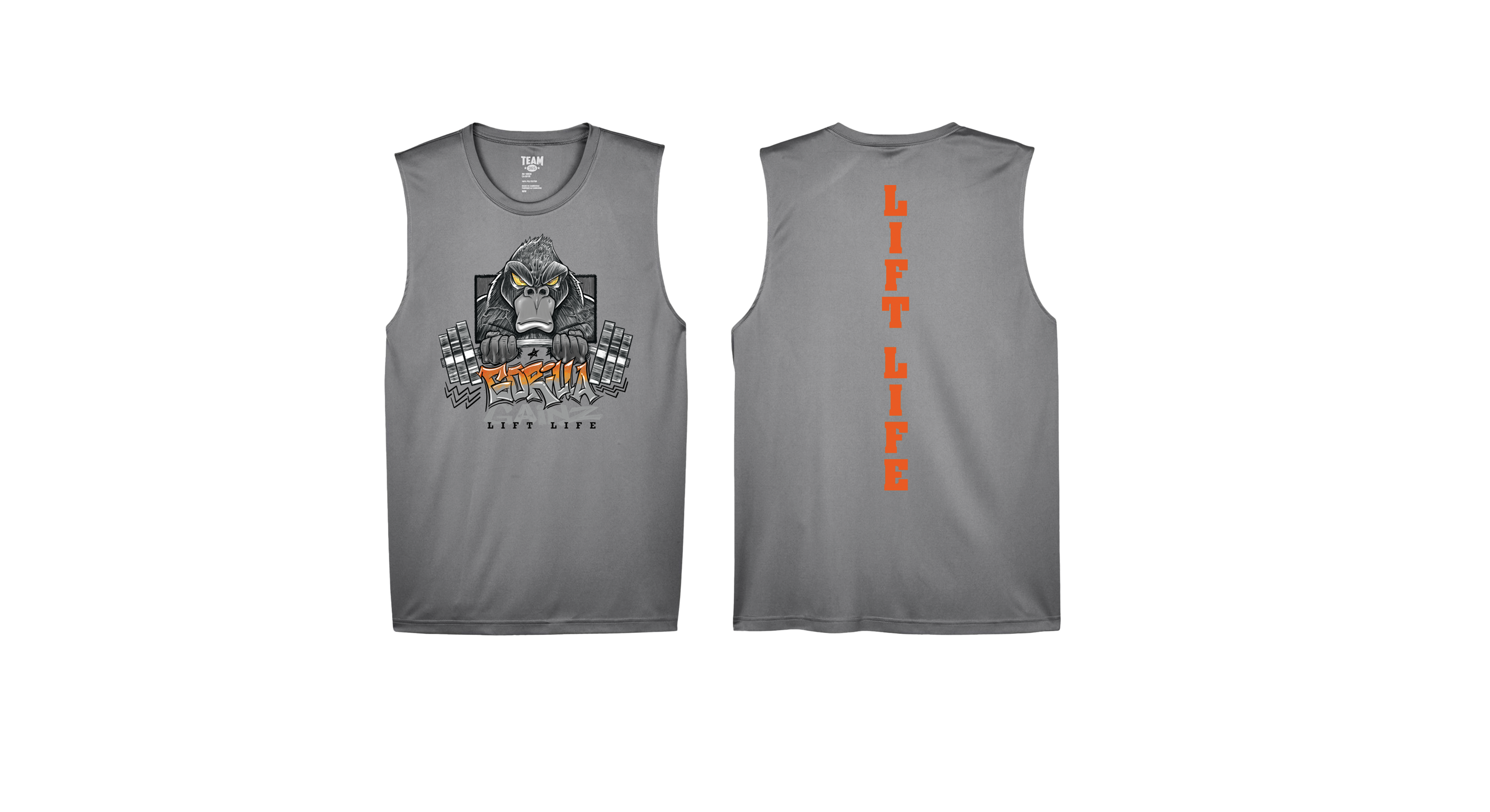 Gym Workout Apparel & Fitness Clothing | Custom Athletic Wear Gorilla Gainz Tank Top