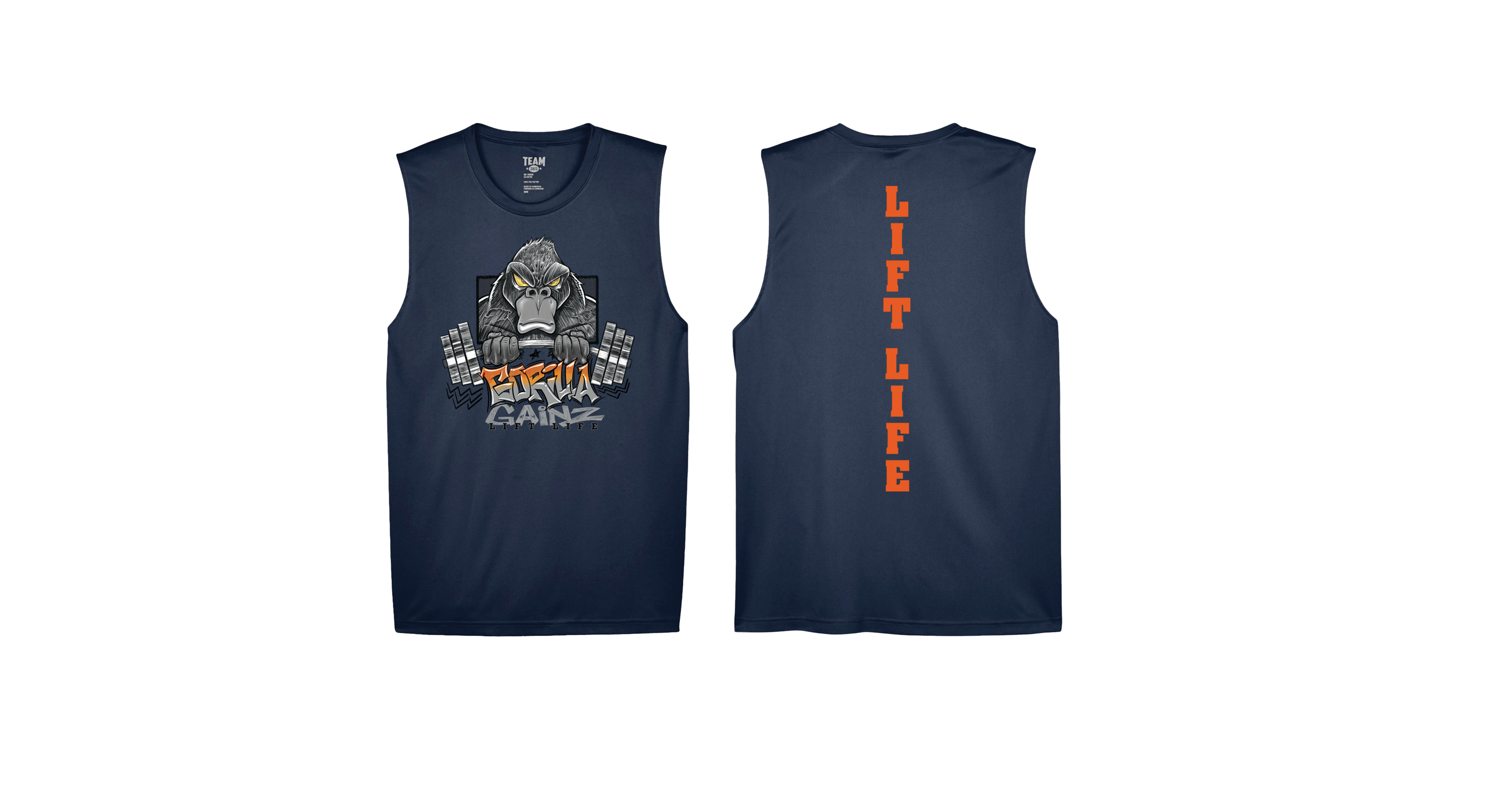 Gym Workout Apparel & Fitness Clothing | Custom Athletic Wear Gorilla Gainz Tank Top