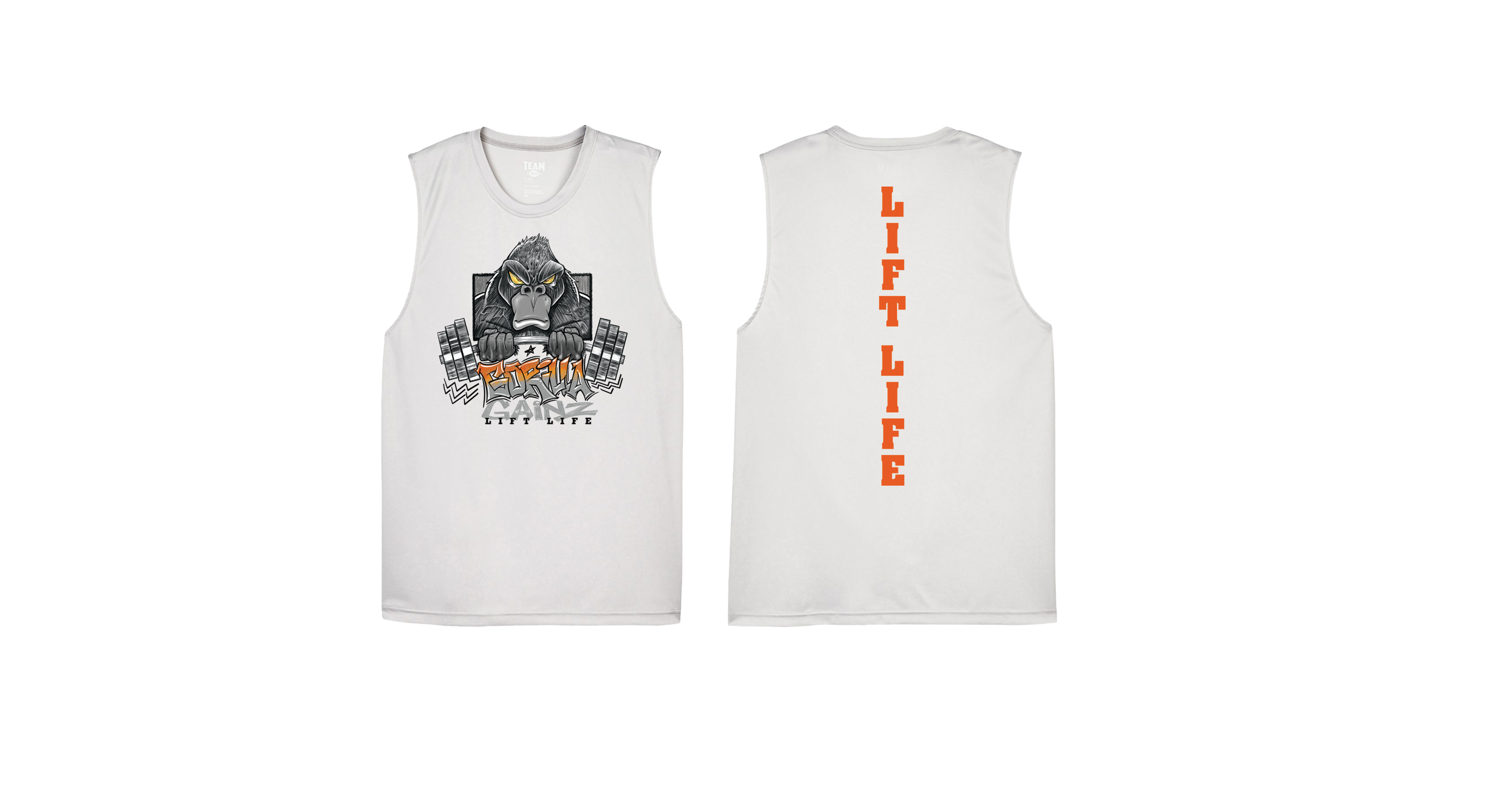 Gym Workout Apparel & Fitness Clothing | Custom Athletic Wear Gorilla Gainz Tank Top
