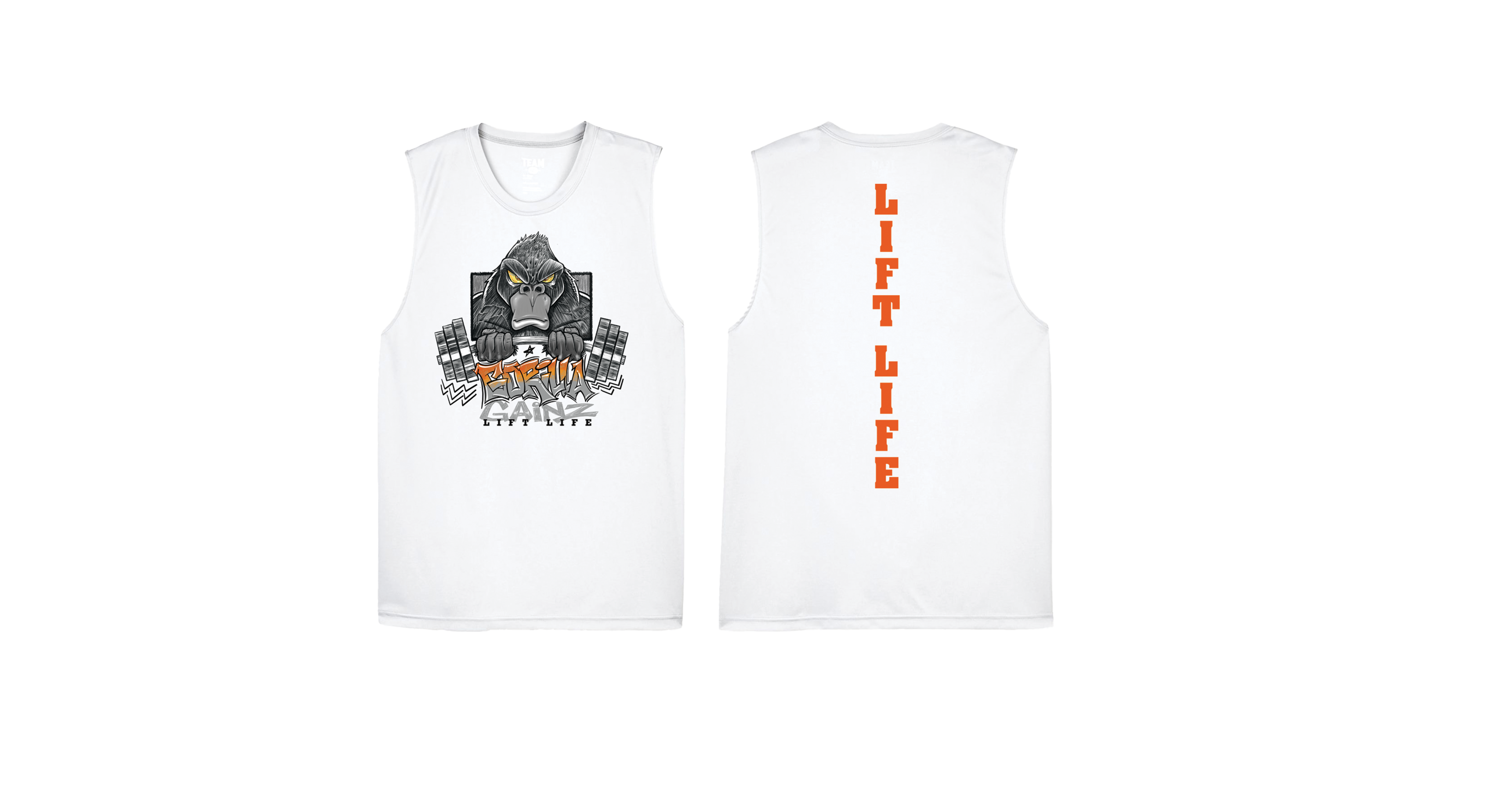 Gym Workout Apparel & Fitness Clothing | Custom Athletic Wear Gorilla Gainz Tank Top