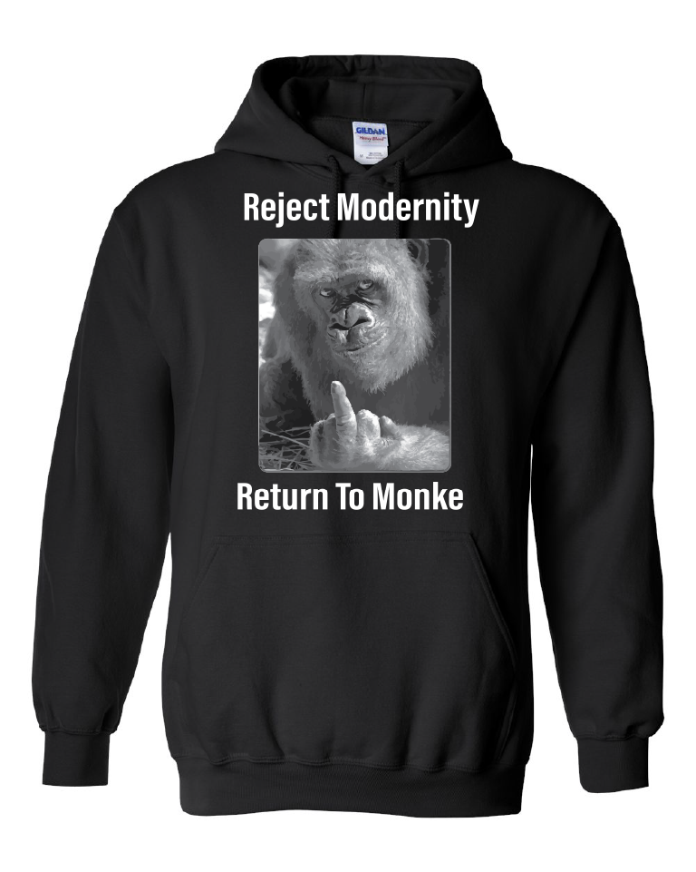 Gorilla Finger Hoodie