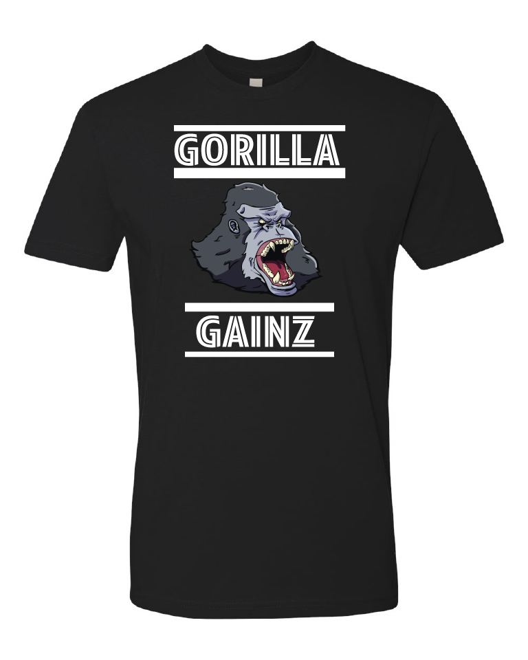 Gorilla Gainz Alt Design T-Shirt