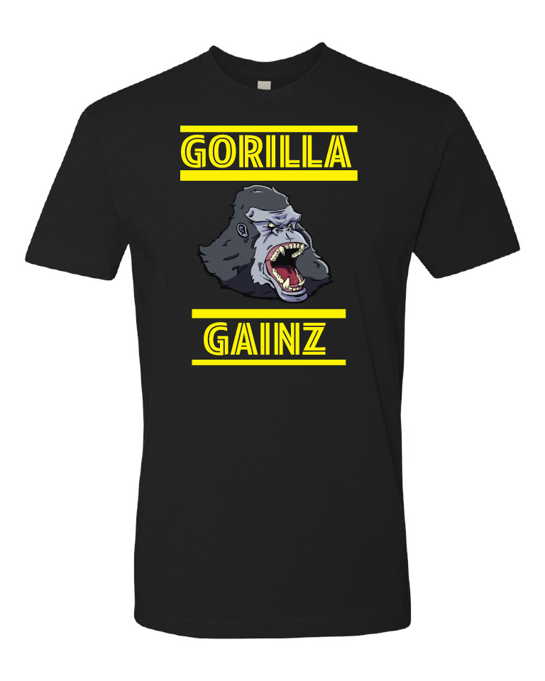 Gorilla Gainz Alt Design T-Shirt