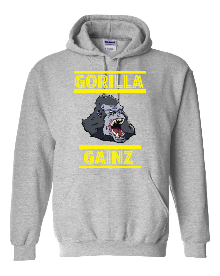 Gorilla Gainz Alt Design Hoodie