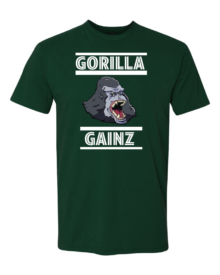 Gorilla Gainz Alt Design T-Shirt