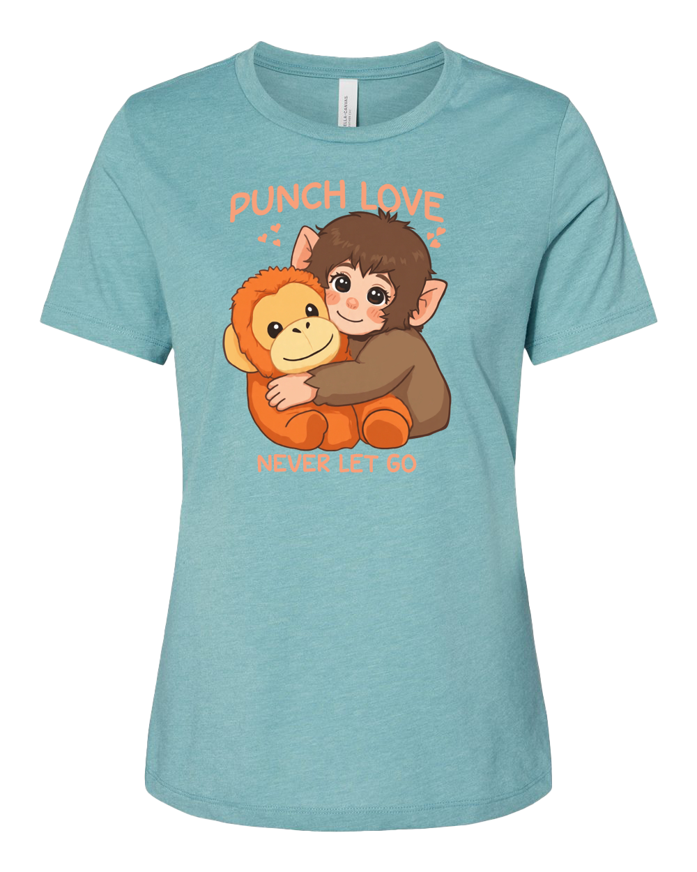 Punch Monkey Shirt Women | Premium Cotton Graphic Tee
