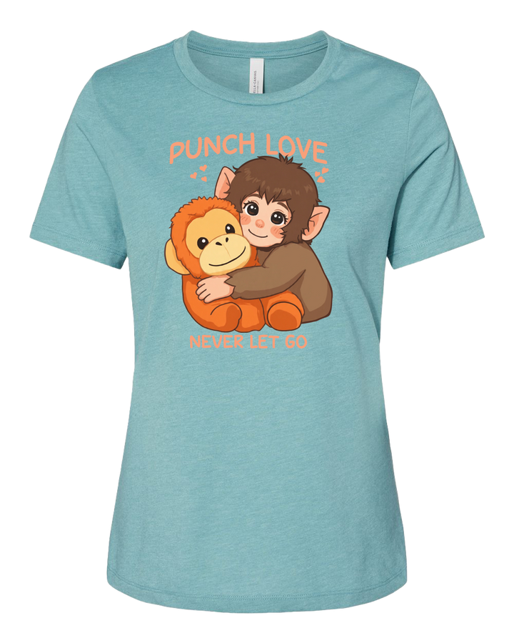 Punch Monkey Shirt Women | Premium Cotton Graphic Tee