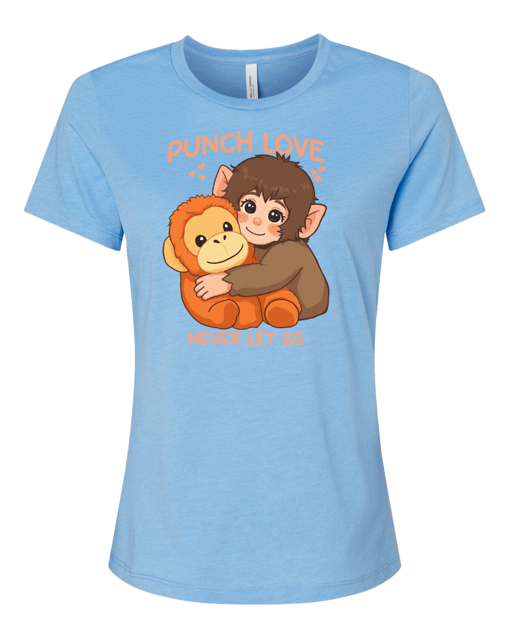 Punch Monkey Shirt Women | Premium Cotton Graphic Tee