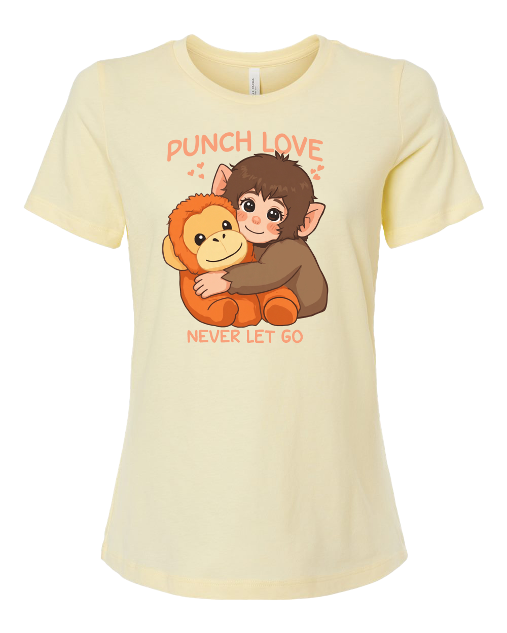 Punch Monkey Shirt Women | Premium Cotton Graphic Tee