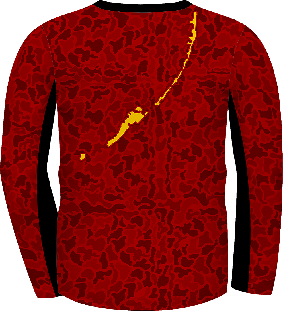 UPF 50 Performance Fishing Shirt – Lightweight Quick-Dry Long Sleeve Sun Protection Hunt Spiny Lobster