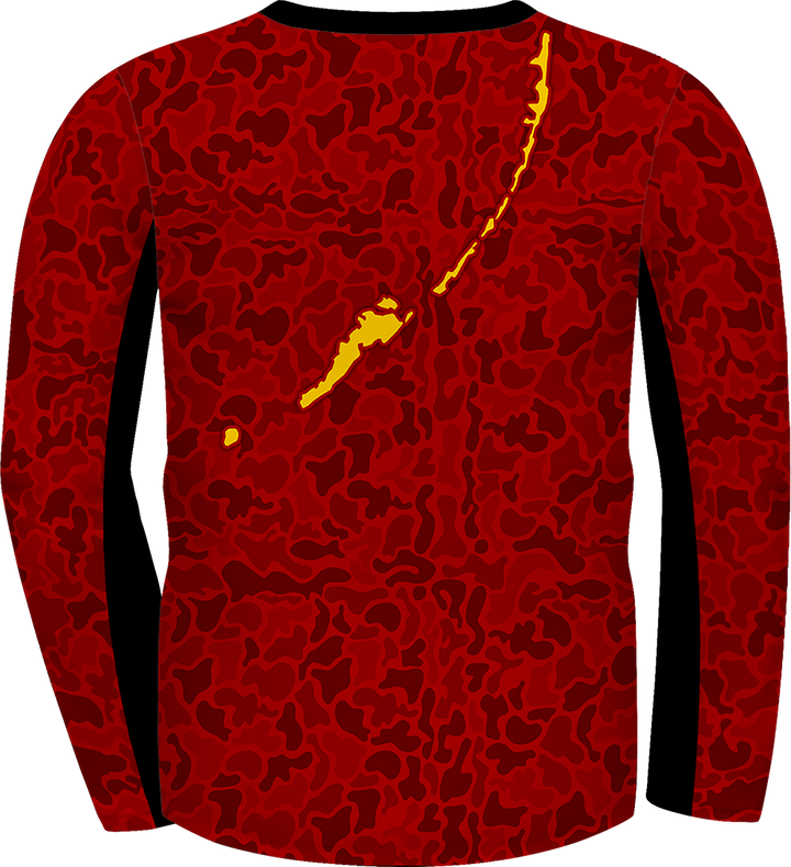 UPF 50 Performance Fishing Shirt – Lightweight Quick-Dry Long Sleeve Sun Protection Hunt Spiny Lobster