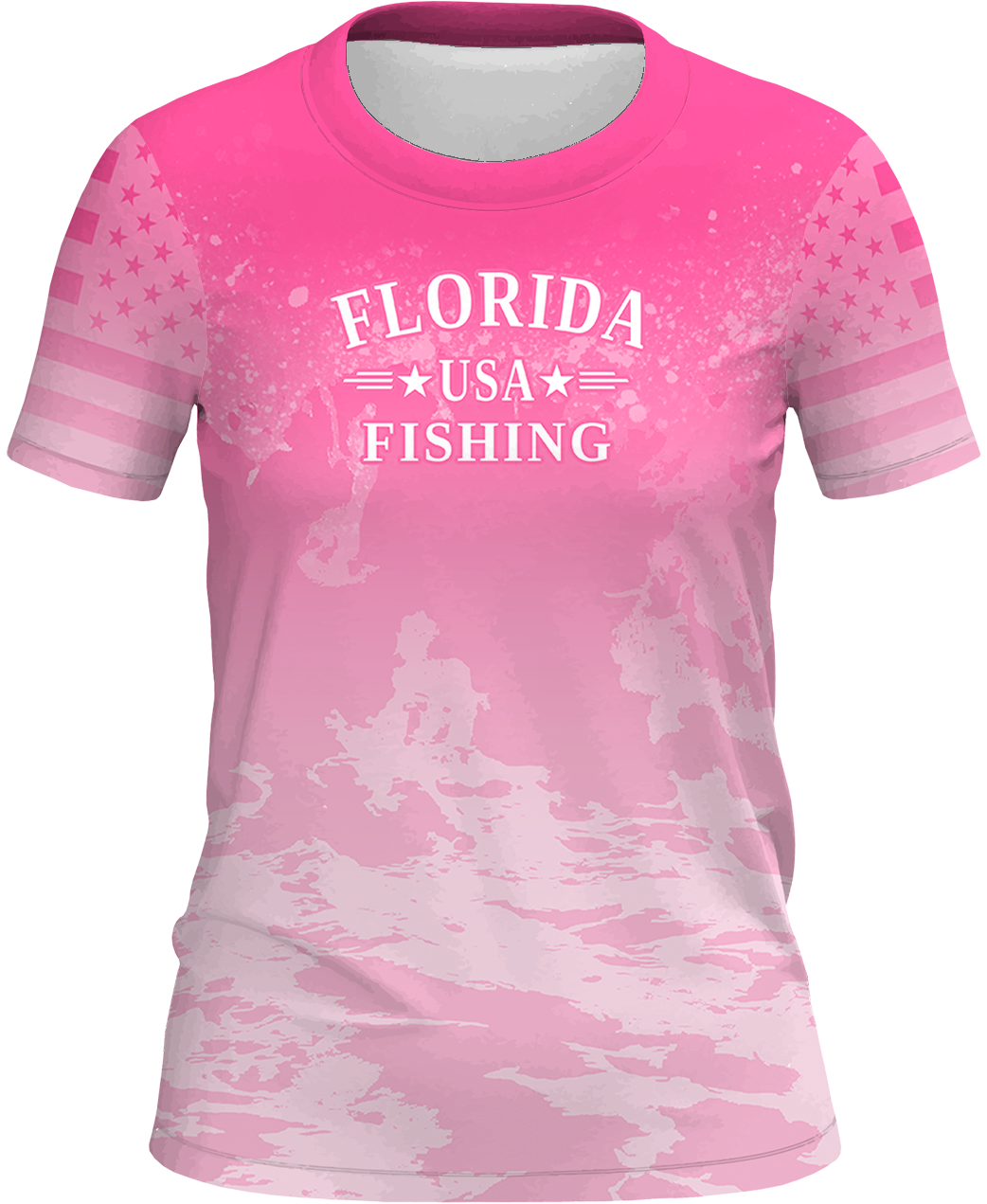 Women UPF 50+ Performance Fishing Shirt | Lightweight UV Sun Protection Apparel MARLIN SPLAT WATER