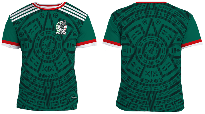 UPF 50+ Performance Shirt | Mexico 2026 Home Replica Jersey
