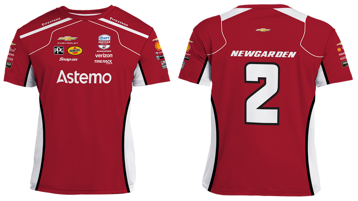 Men's 2026 Josef Newgarden IndyCar Racing Driver Jersey – Performance Motorsport Shirt