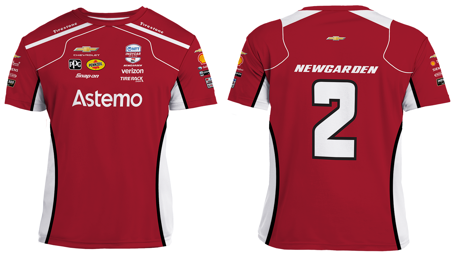 Men's 2026 Josef Newgarden IndyCar Racing Driver Jersey – Performance Motorsport Shirt