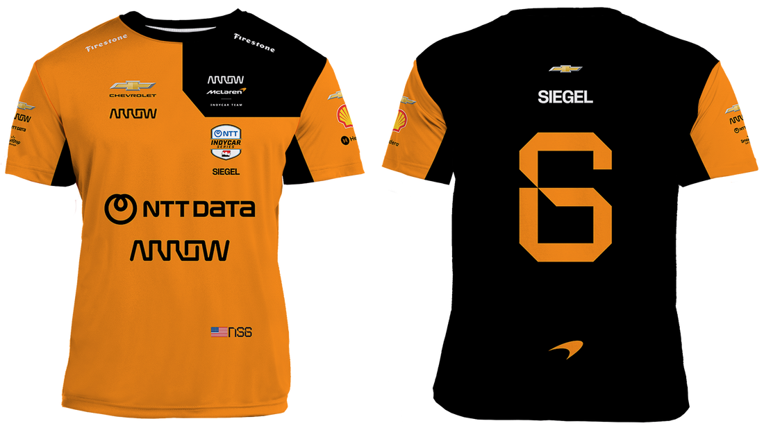 Men's 2026 Nolan Siegel IndyCar Racing Driver Jersey – Performance Motorsport Shirt