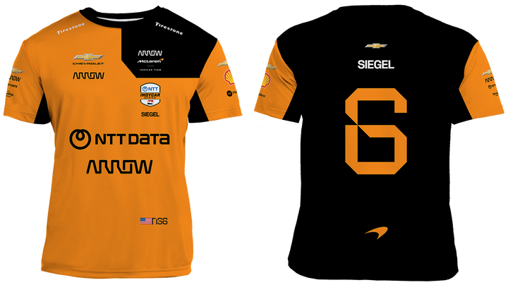Men's 2026 Nolan Siegel IndyCar Racing Driver Jersey – Performance Motorsport Shirt