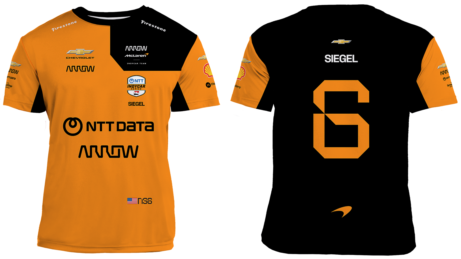 Men's 2026 Nolan Siegel IndyCar Racing Driver Jersey – Performance Motorsport Shirt