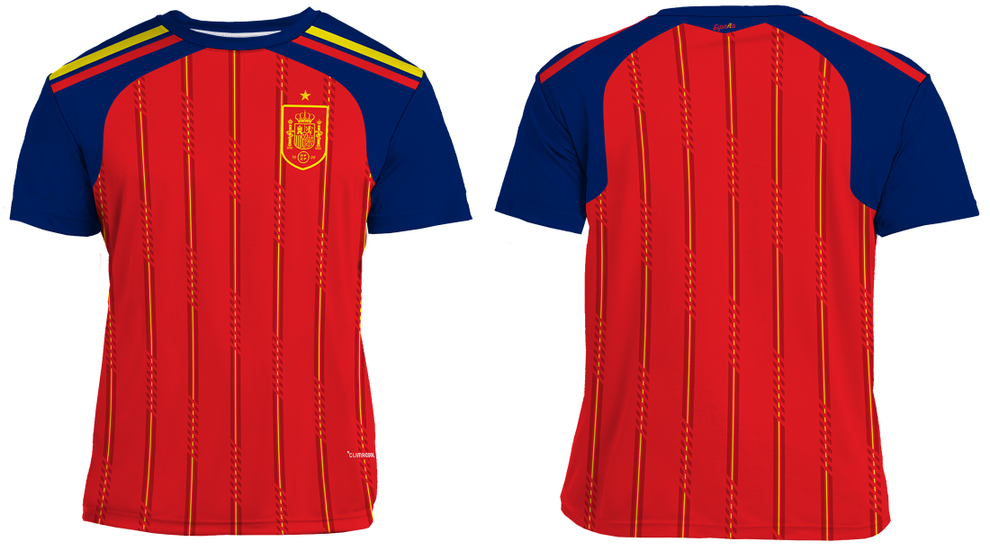 UPF 50+ Performance Shirt | Spain 2026 Home Replica Jersey