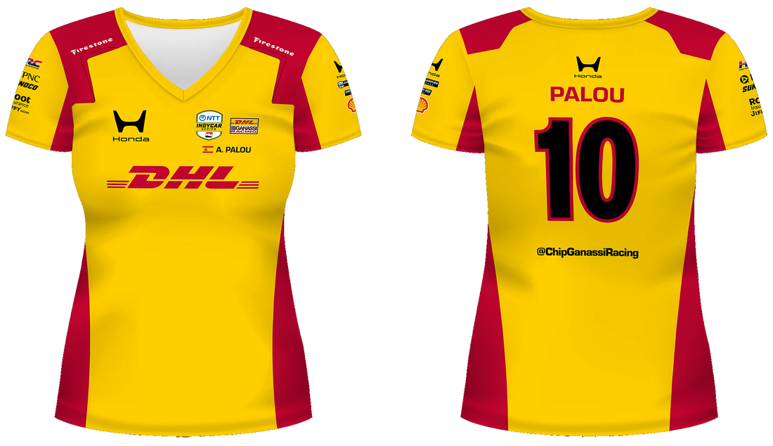 Women's 2026 Alexander Palou IndyCar Racing Driver Jersey – Performance Motorsport Shirt