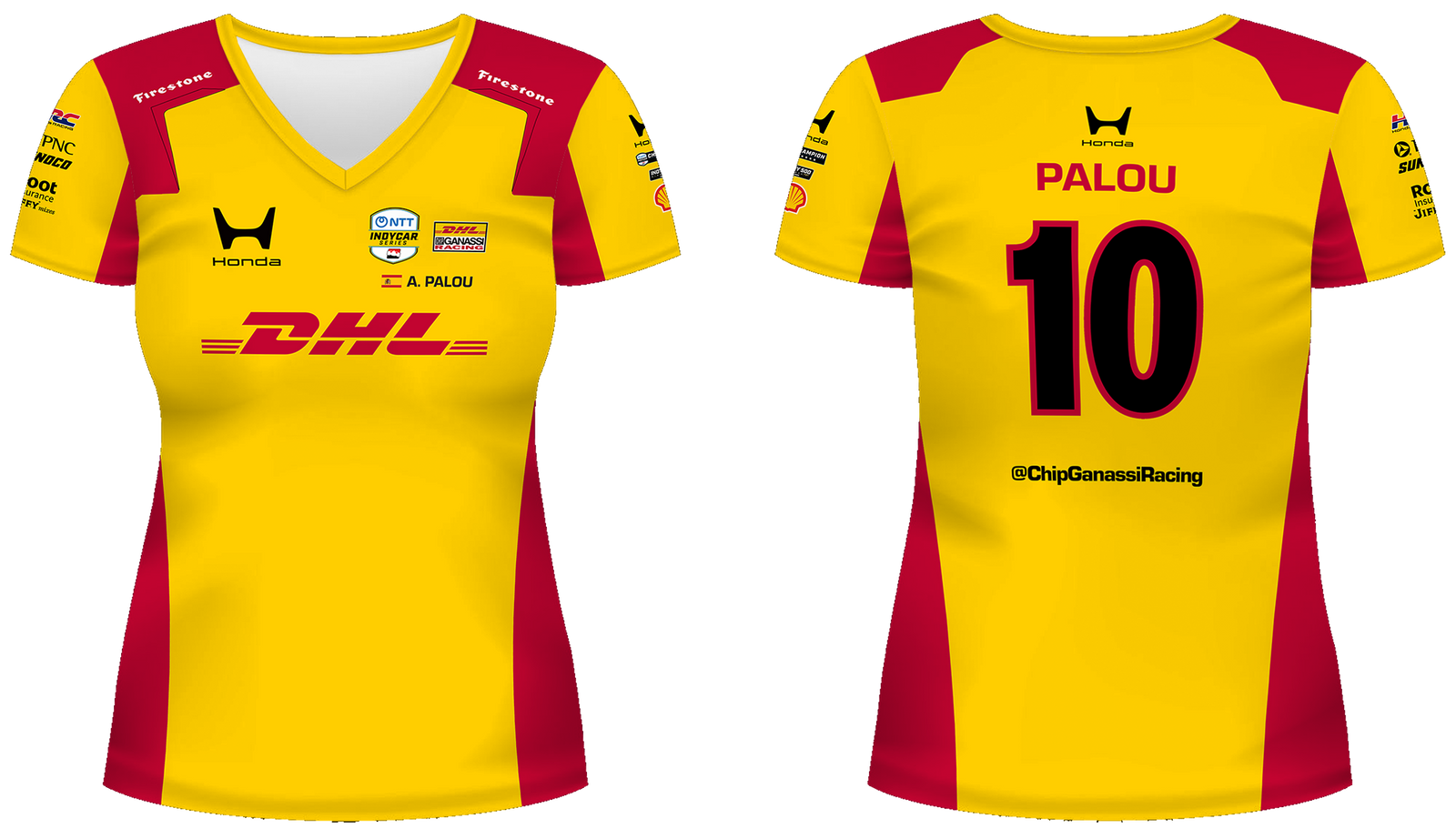 Women's 2026 Alexander Palou IndyCar Racing Driver Jersey – Performance Motorsport Shirt