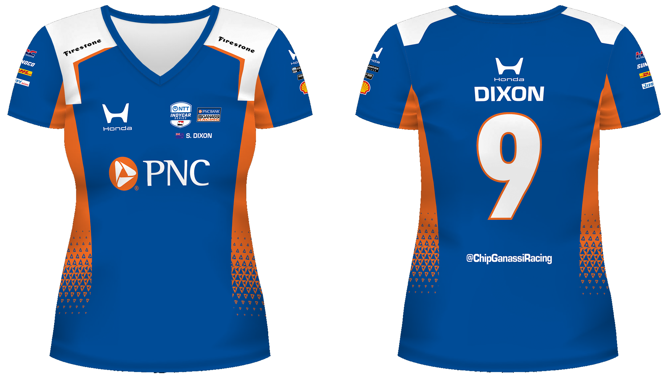Women's 2026 Scott Dixon IndyCar Racing Driver Jersey – Performance Motorsport Shirt