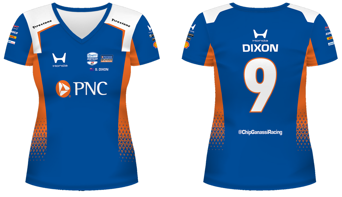 Women's 2026 Scott Dixon IndyCar Racing Driver Jersey – Performance Motorsport Shirt