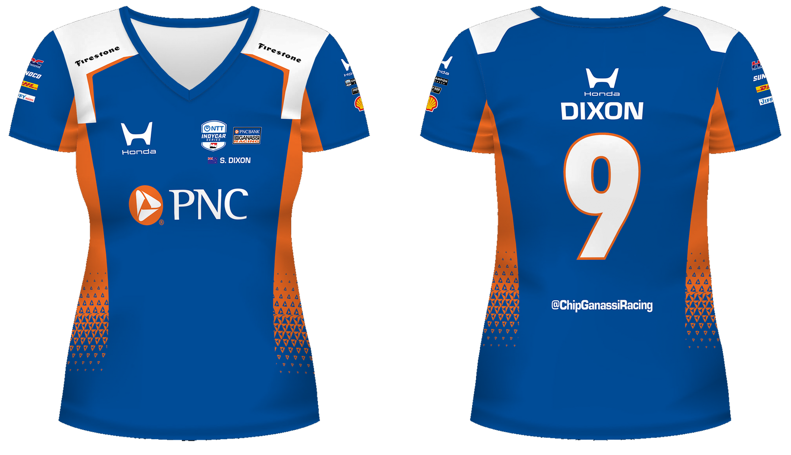 Women's 2026 Scott Dixon IndyCar Racing Driver Jersey – Performance Motorsport Shirt