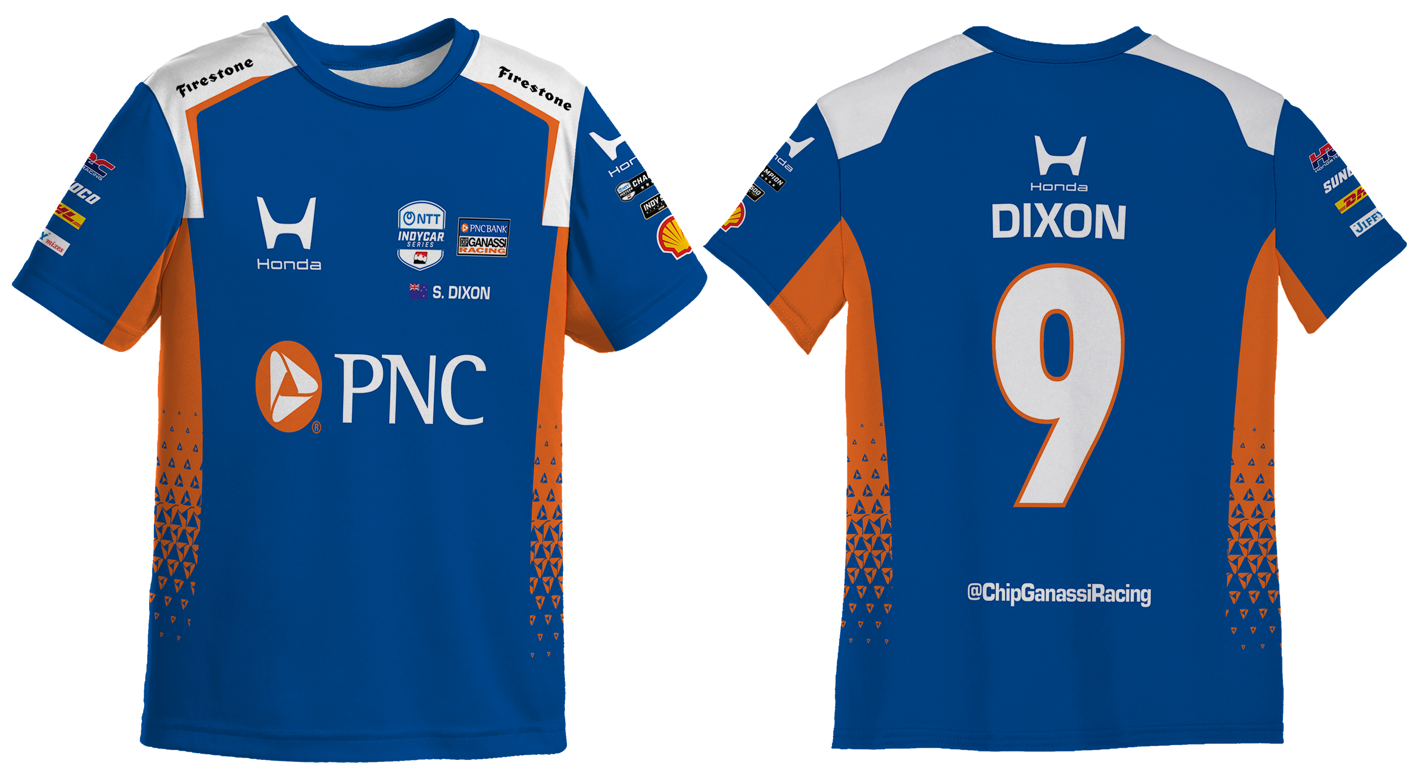Youth 2026 Scott Dixon IndyCar Racing Driver Jersey – Performance Motorsport Shirt