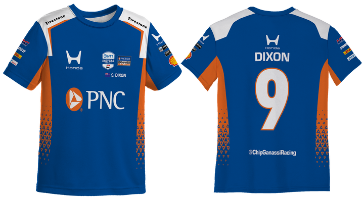 Youth 2026 Scott Dixon IndyCar Racing Driver Jersey – Performance Motorsport Shirt