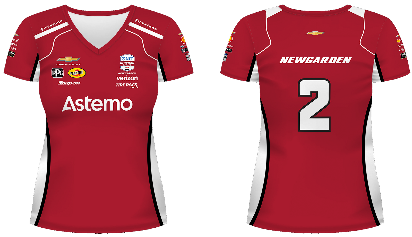 Women's 2026 Josef Newgarden IndyCar Racing Driver Jersey – Performance Motorsport Shirt