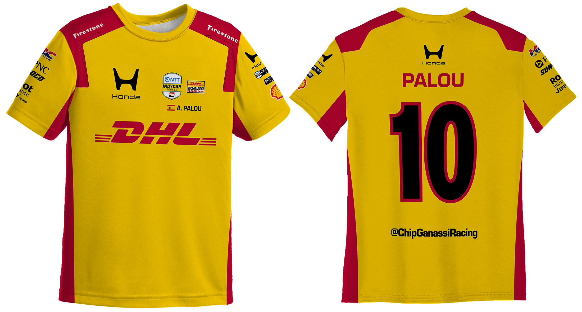 Youth 2026 Alexander Palou IndyCar Racing Driver Jersey – Performance Motorsport Shirt