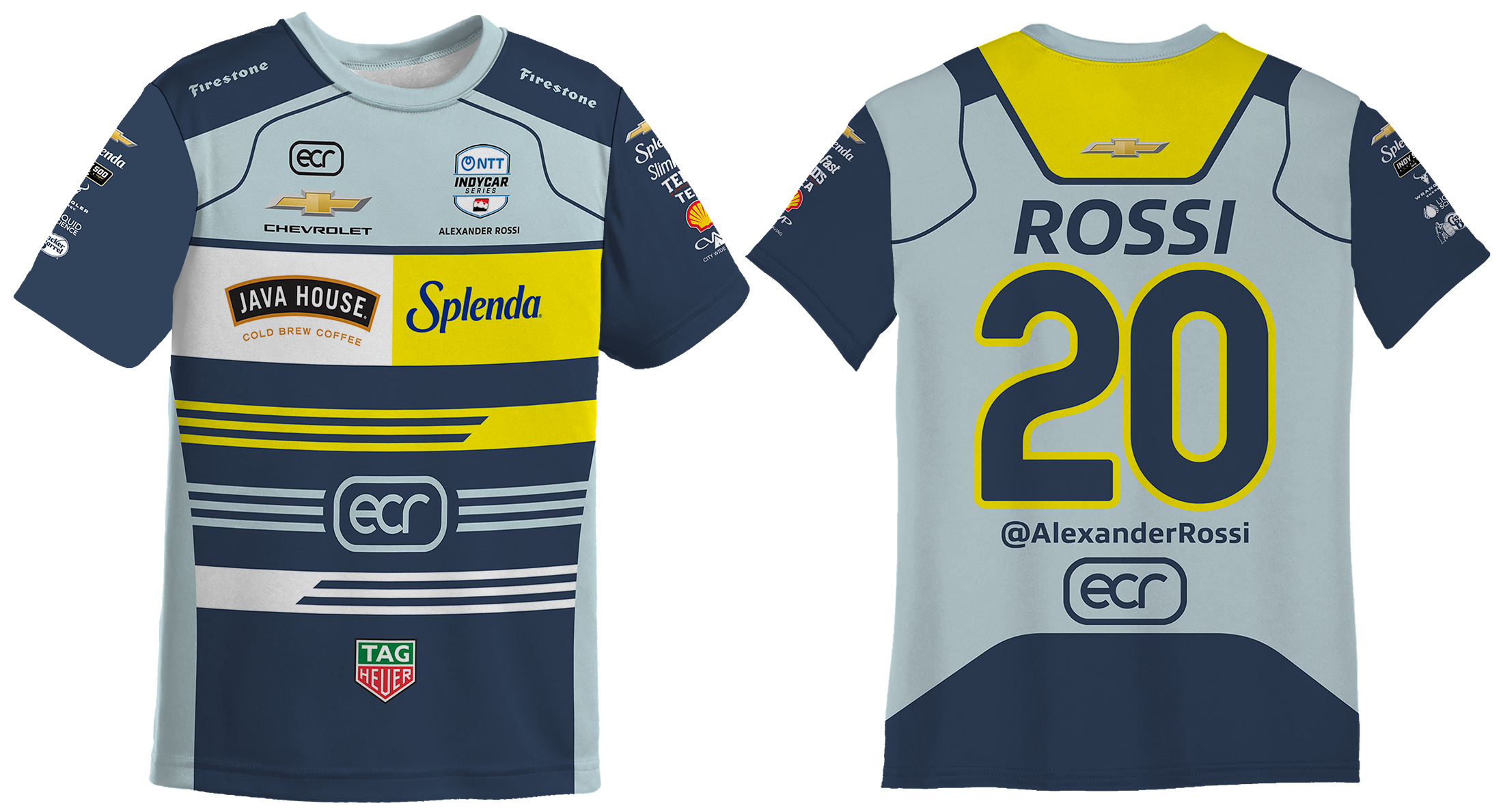 Youth 2026 Alexander Rossi IndyCar Racing Driver Jersey – Performance Motorsport Shirt
