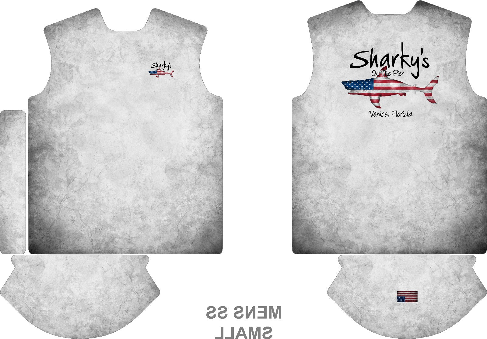 Sharky's Short Sleeve Men's Shirt