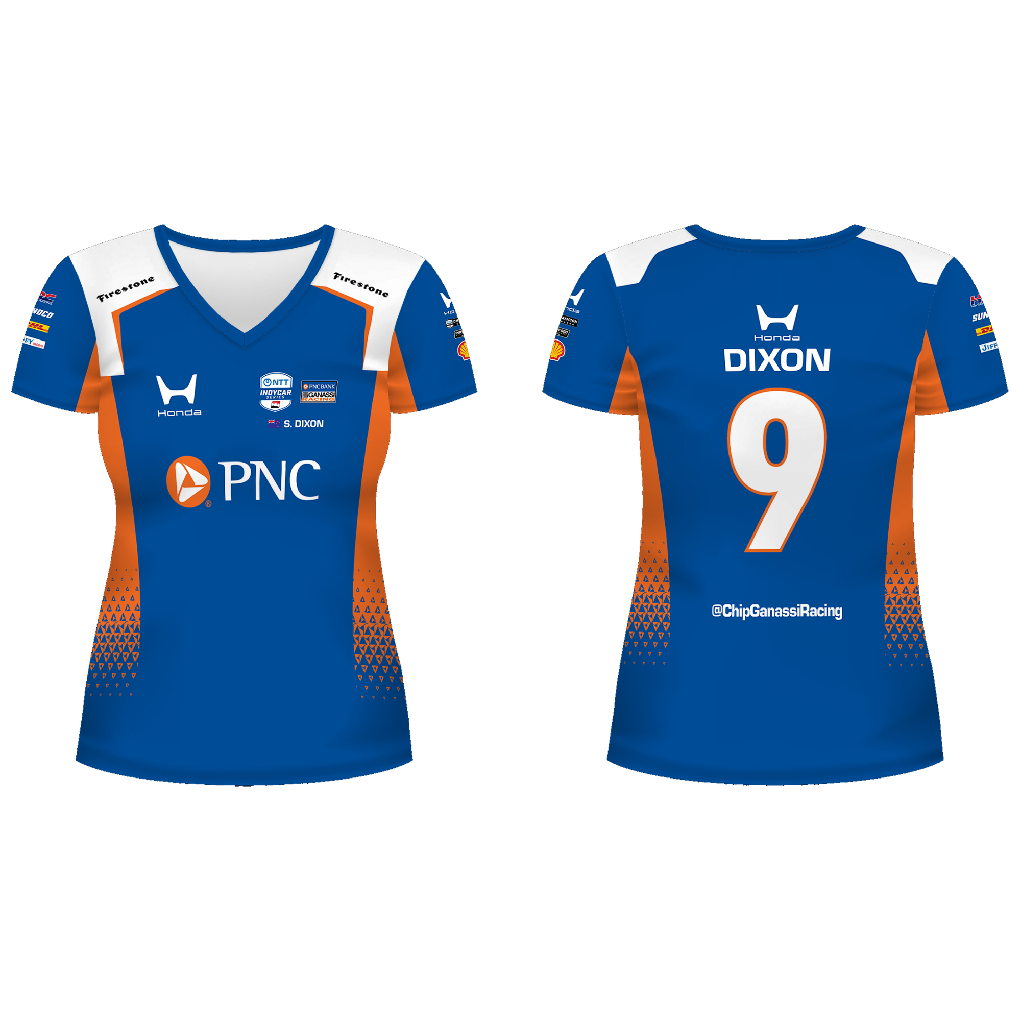 Women's 2026 Scott Dixon IndyCar Racing Driver Jersey – Performance Motorsport Shirt
