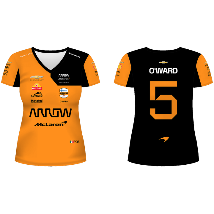 Women's 2026 Patricio O'ward IndyCar Racing Driver Jersey – Performance Motorsport Shirt