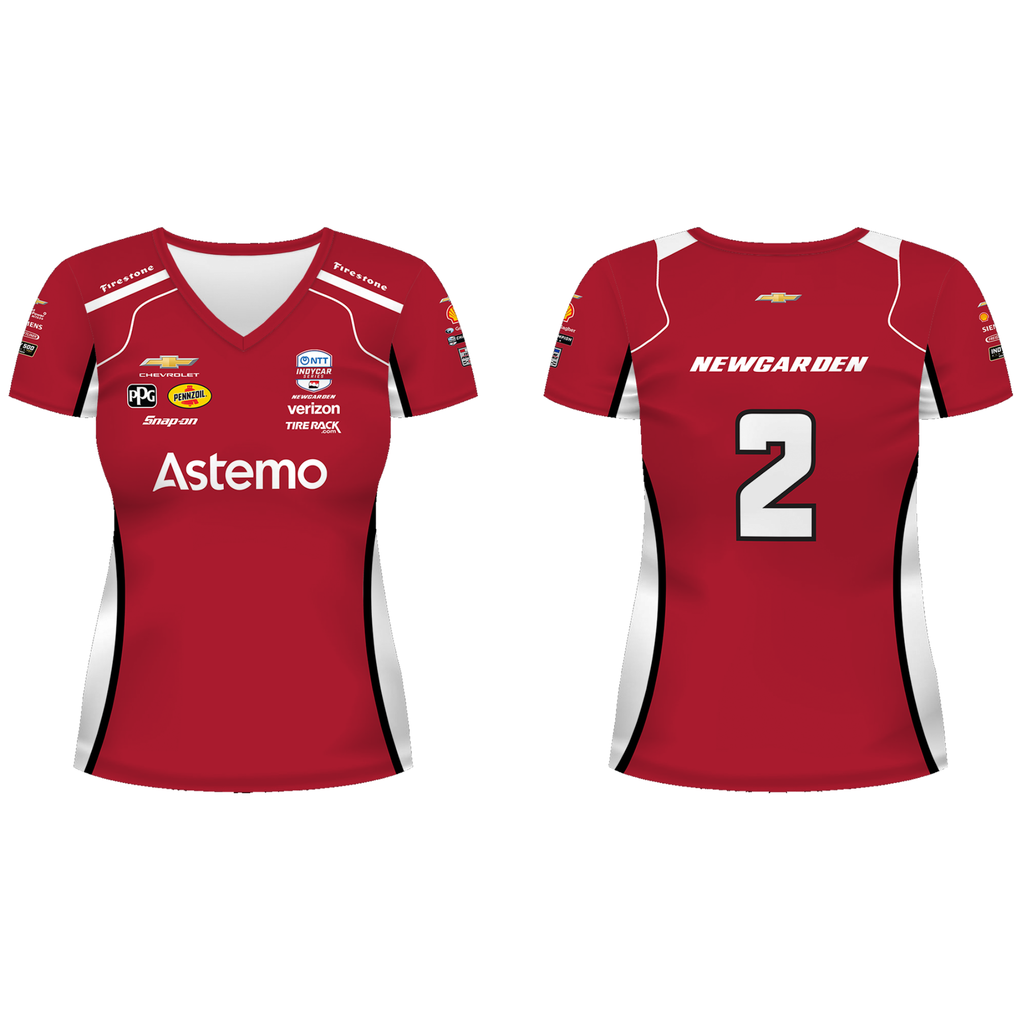 Women's 2026 Josef Newgarden IndyCar Racing Driver Jersey – Performance Motorsport Shirt