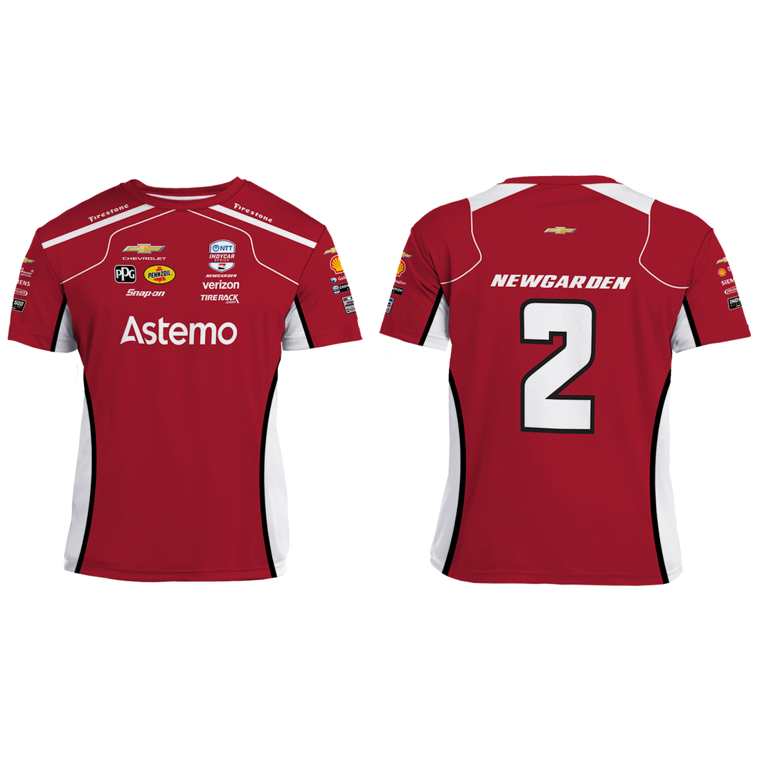 Men's 2026 Josef Newgarden IndyCar Racing Driver Jersey – Performance Motorsport Shirt