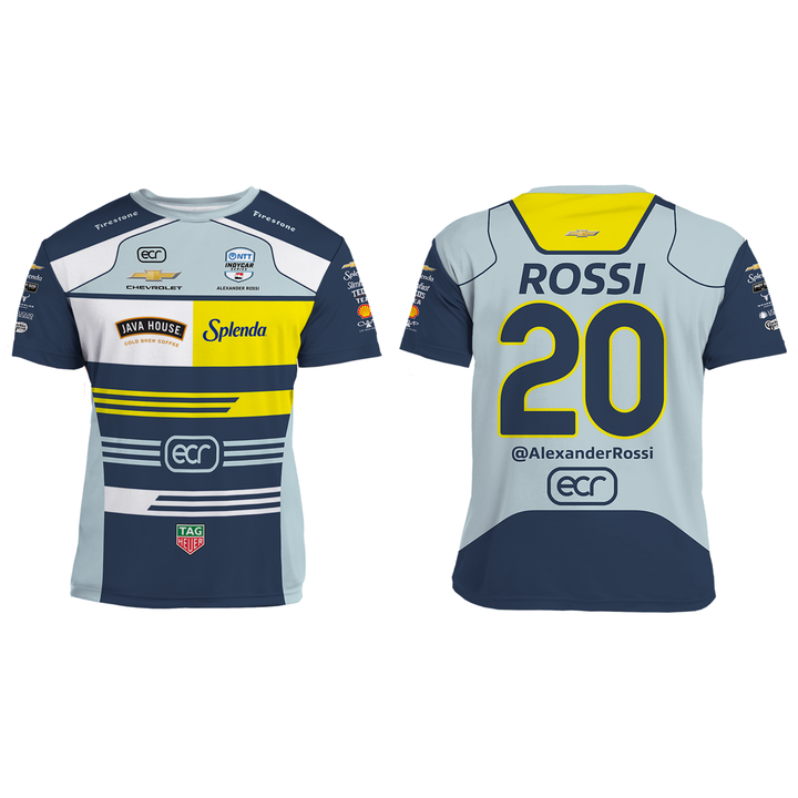 Women's 2026 Alexander Rossi IndyCar Racing Driver Jersey – Performance Motorsport Shirt