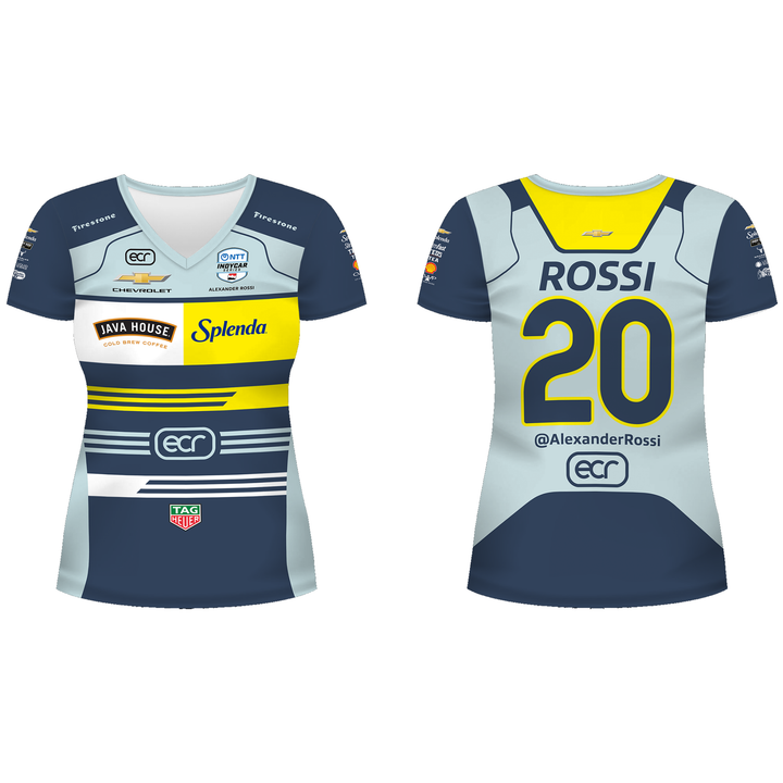 Men's 2026 Alexander Rossi IndyCar Racing Driver Jersey – Performance Motorsport Shirt