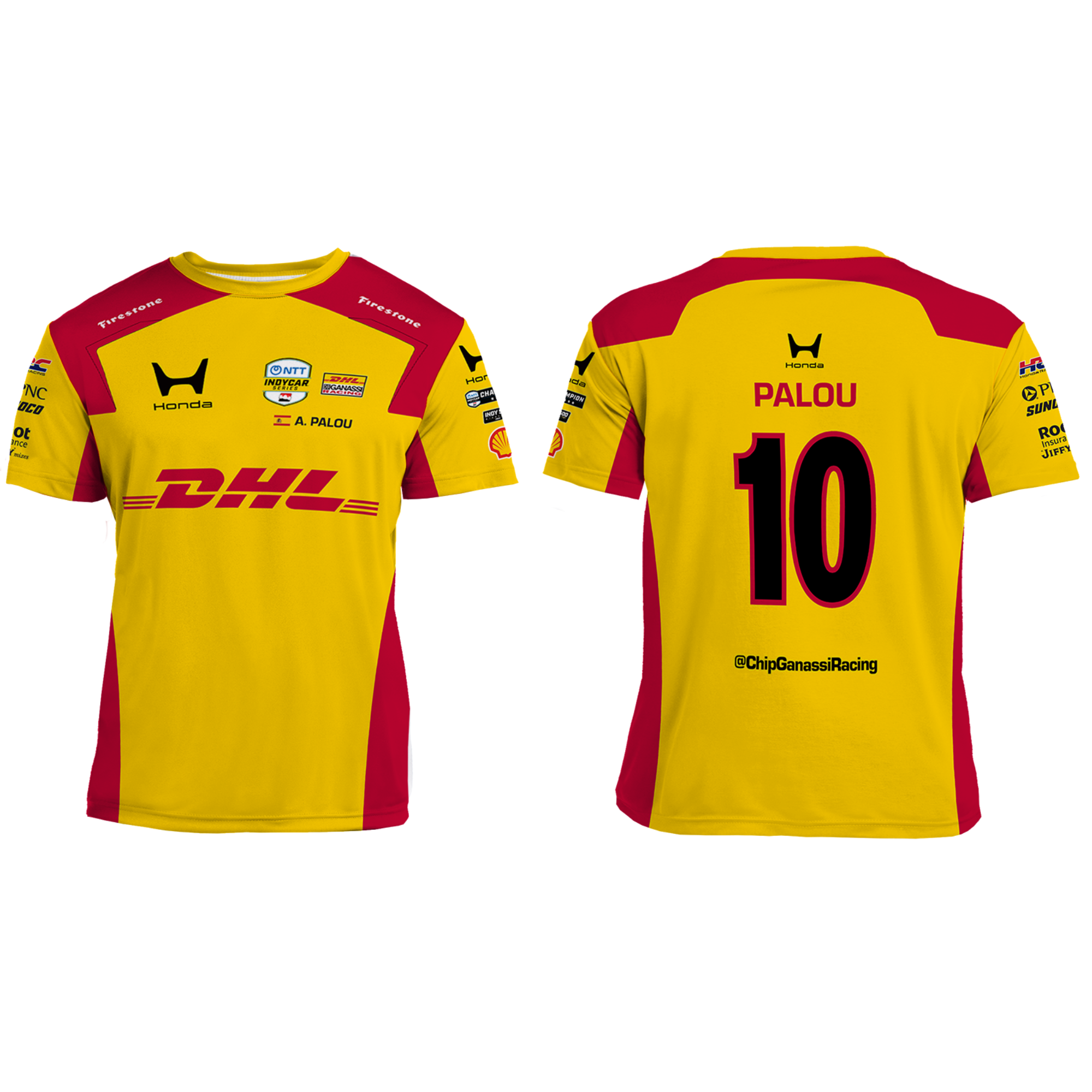 Men's 2026 Alexander Palou IndyCar Racing Driver Jersey – Performance Motorsport Shirt