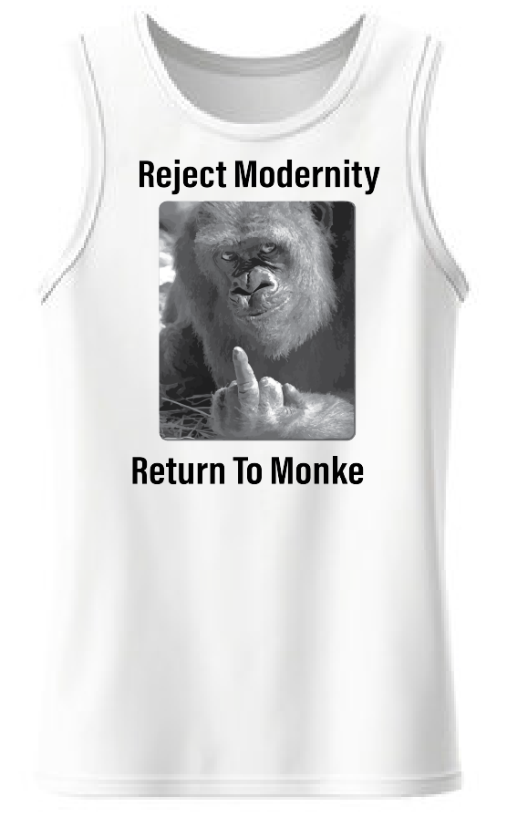 Gorilla Finger | Premium Cotton Tank Top