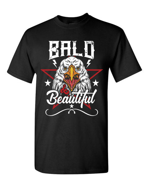 T-Shirt Bald &amp; Beautiful