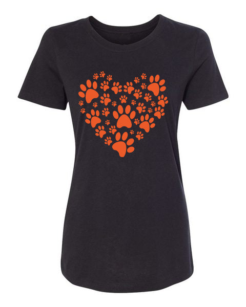 T-shirt Heart Paw
