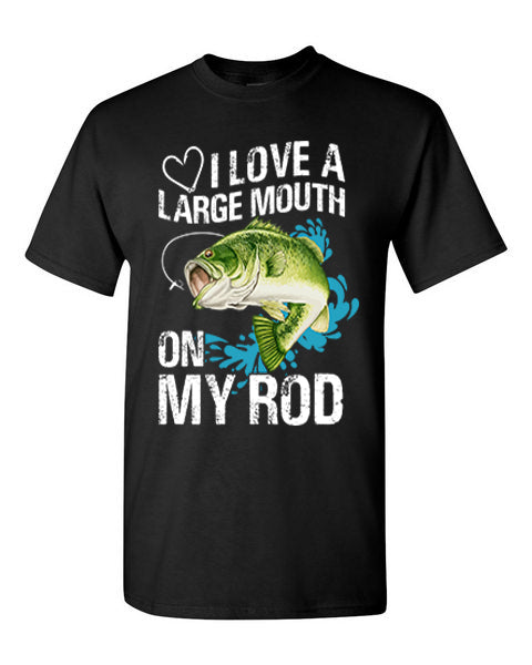 T-Shirt Large Mouth On MY Rod