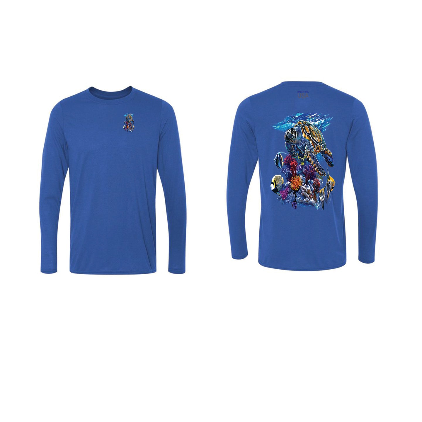 Fishing Shirt Turtle Reef