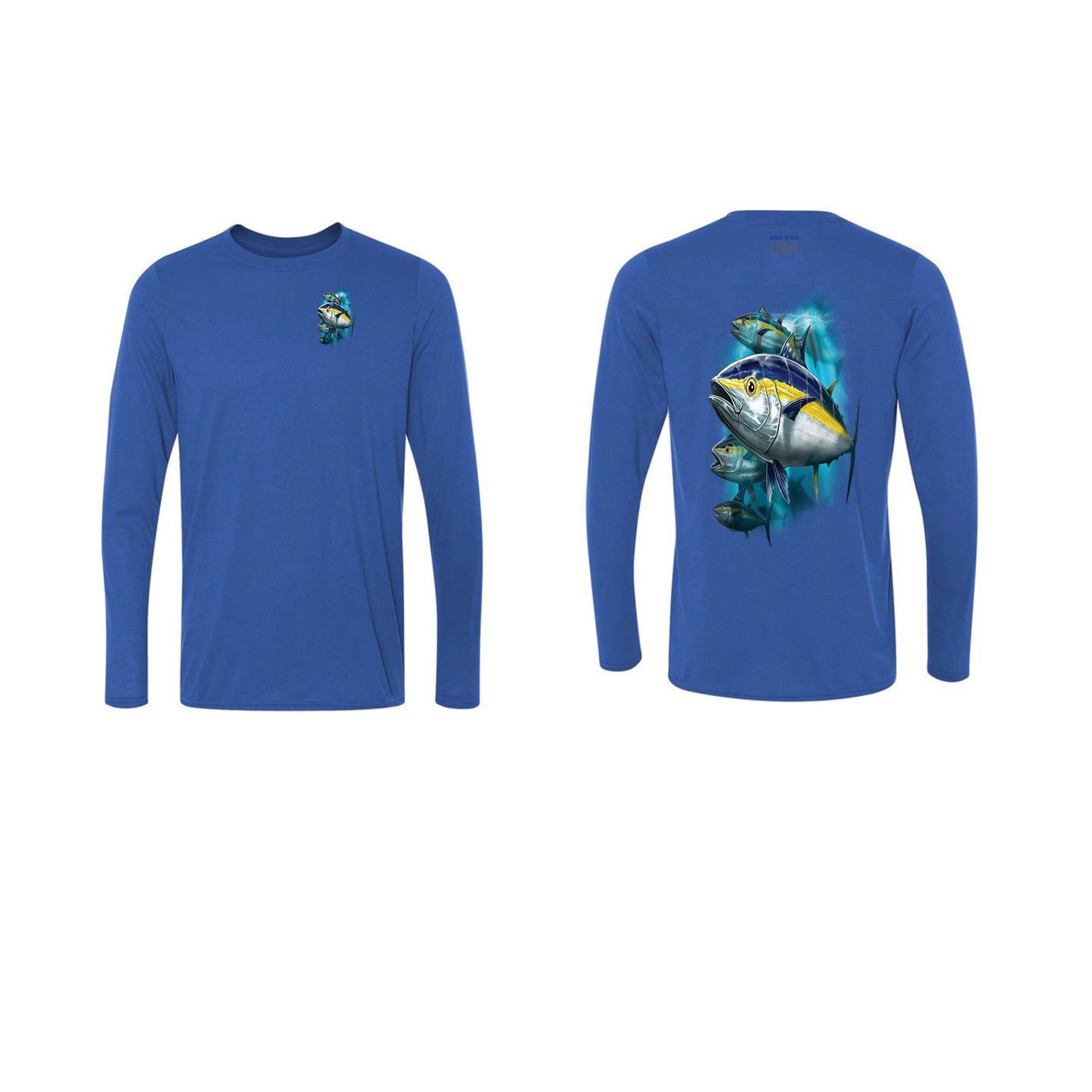 Fishing Shirt Yellow Fin