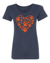 T-shirt Heart Paw