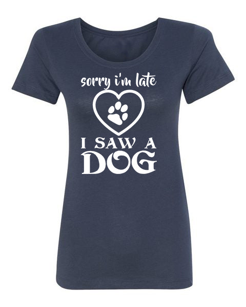 T-shirt Sorry I&#39;m Late